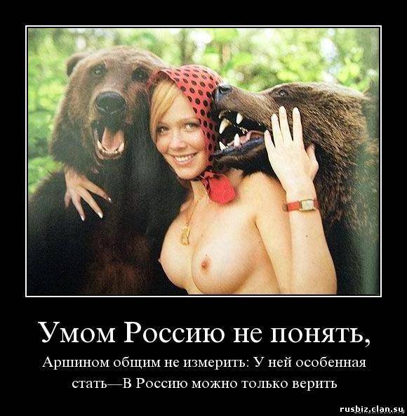 девушка и медведи позитивное фото 